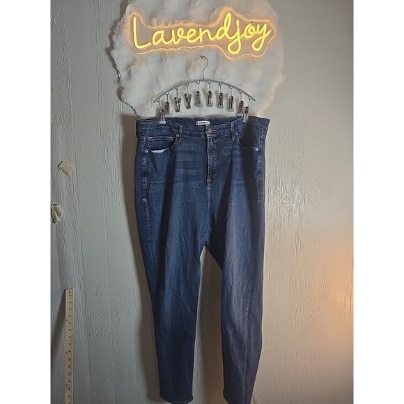 Good American Plus 24 Bootcut Jeans Stretch Womens Western Casual Relaxed Fit - Picture 1 of 6